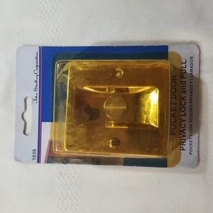 John Sterling Pocket Door Privacy Lock and Pull TYBB22